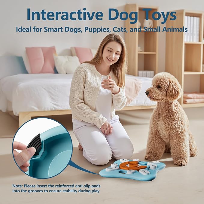 Dog Treat Puzzle Toys for IQ Training&Mental Stimulating